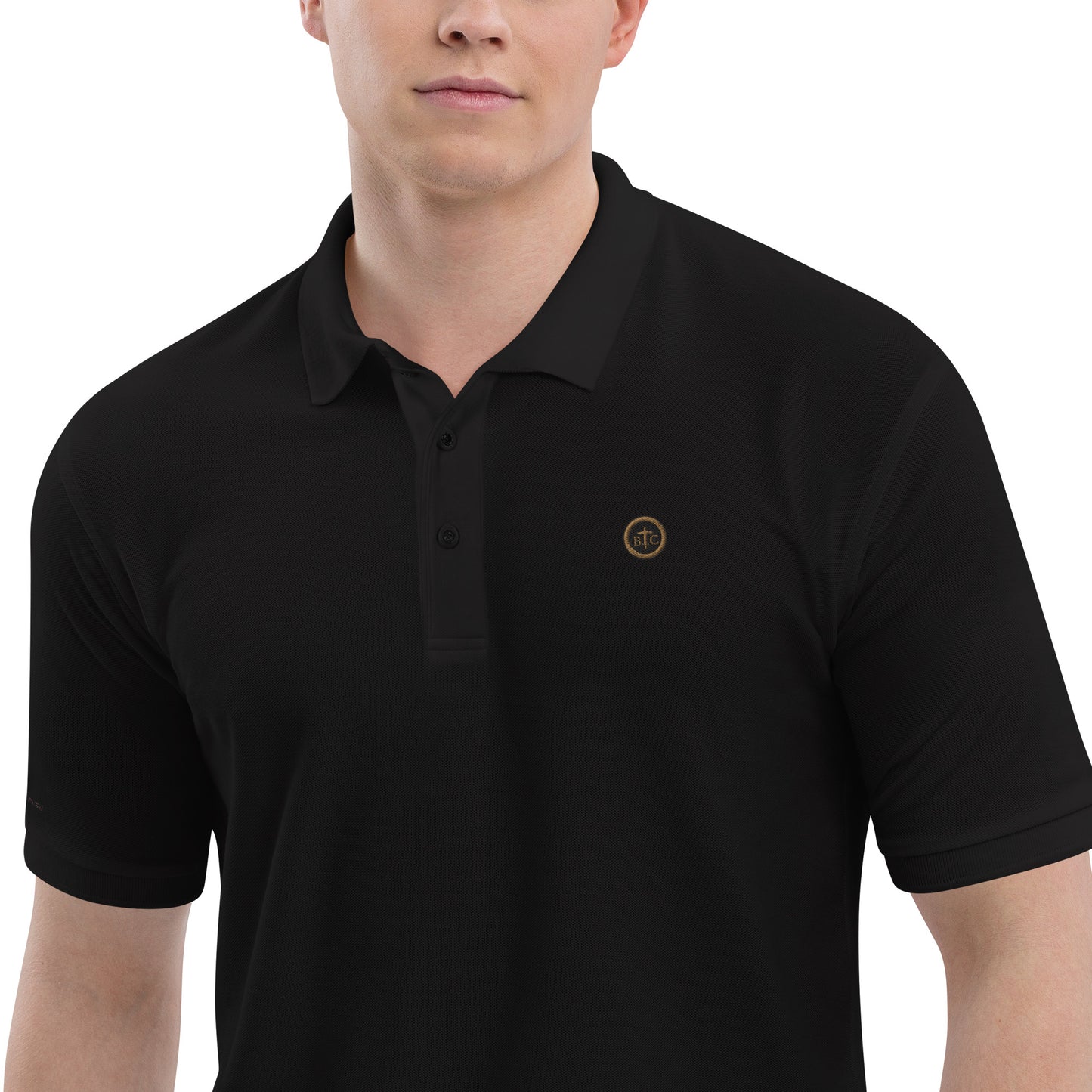 Biblical Truth Cycle - Men's Premium Polo Shirt  (Logo II)