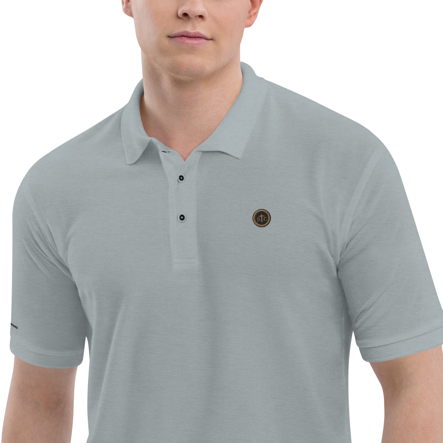 Biblical Truth Cycle - Men's Premium Polo Shirt  (Logo II)