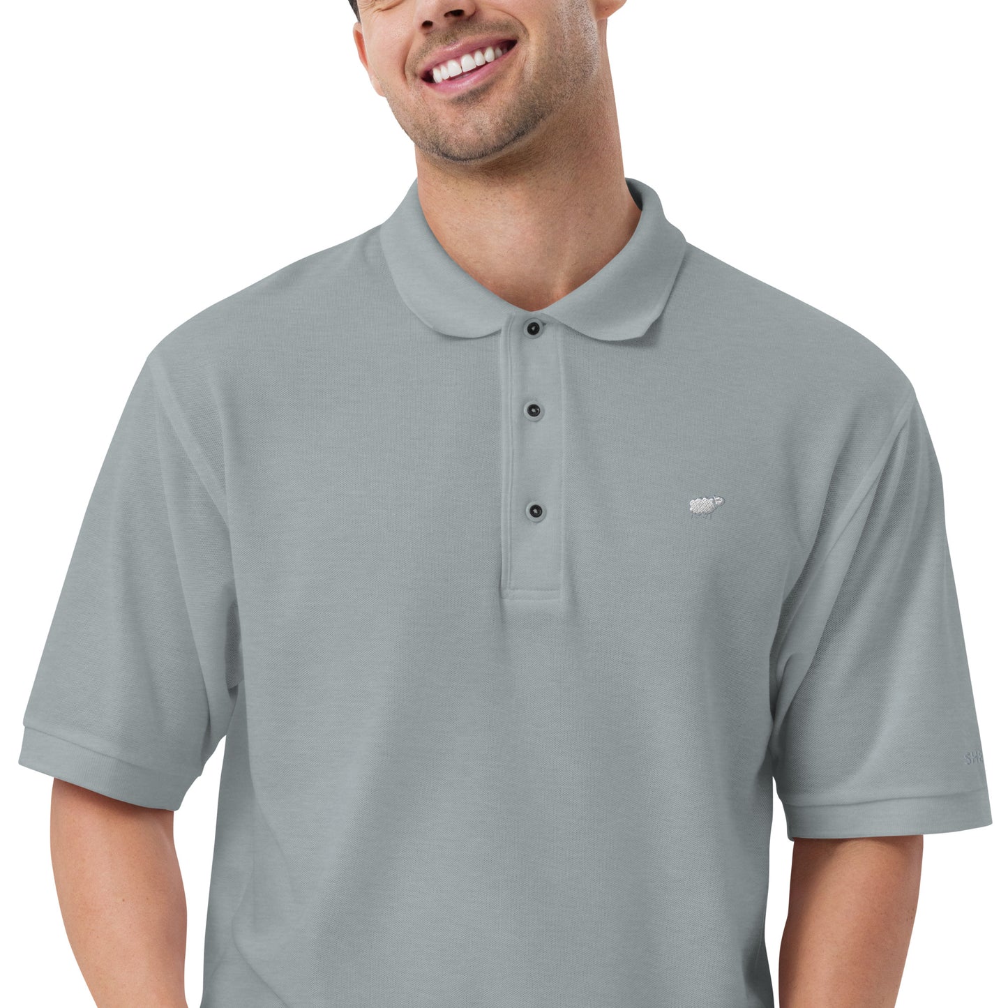 Sheep 23 - Men's Premium Polo Shirt