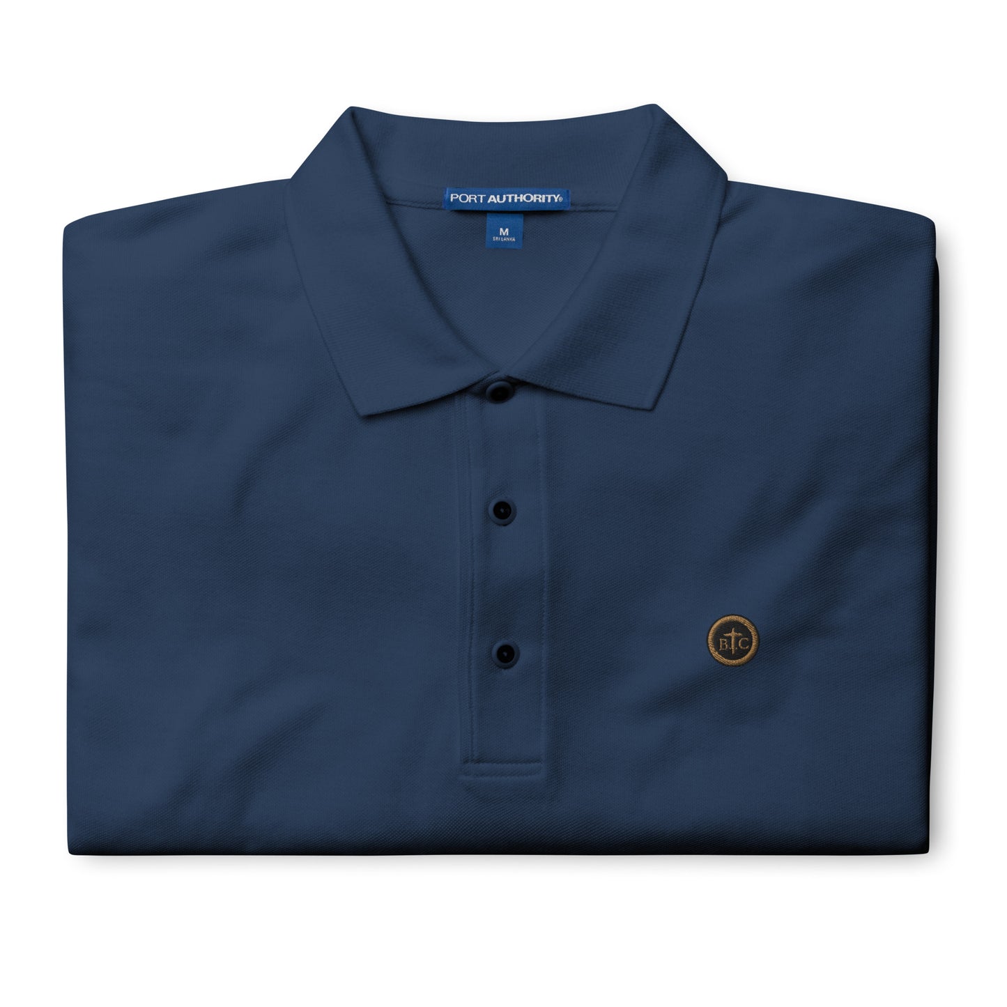 Biblical Truth Cycle - Men's Premium Polo Shirt  (Logo II)