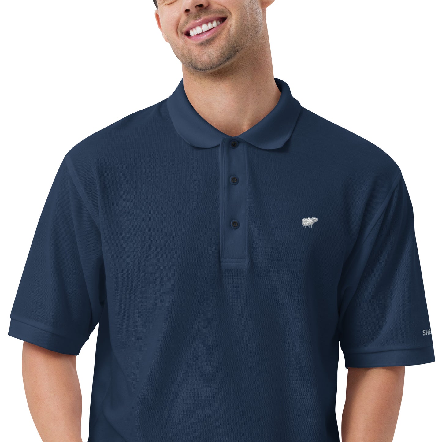 Sheep 23 - Men's Premium Polo Shirt