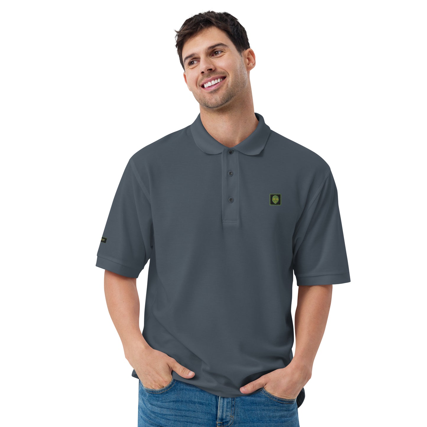 Biblical Truth Cycle - Premium Polo Shirt (Alien Tribe)