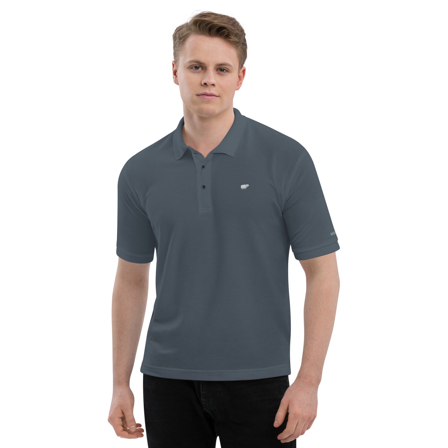 Sheep 23 - Men's Premium Polo Shirt