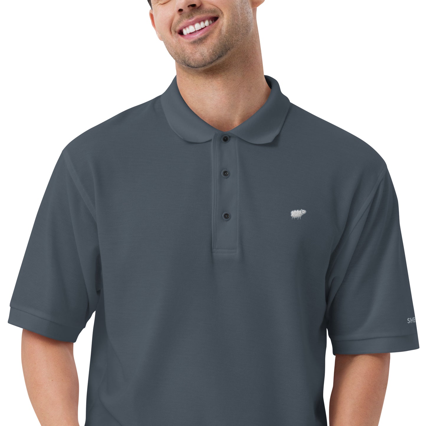 Sheep 23 - Men's Premium Polo Shirt