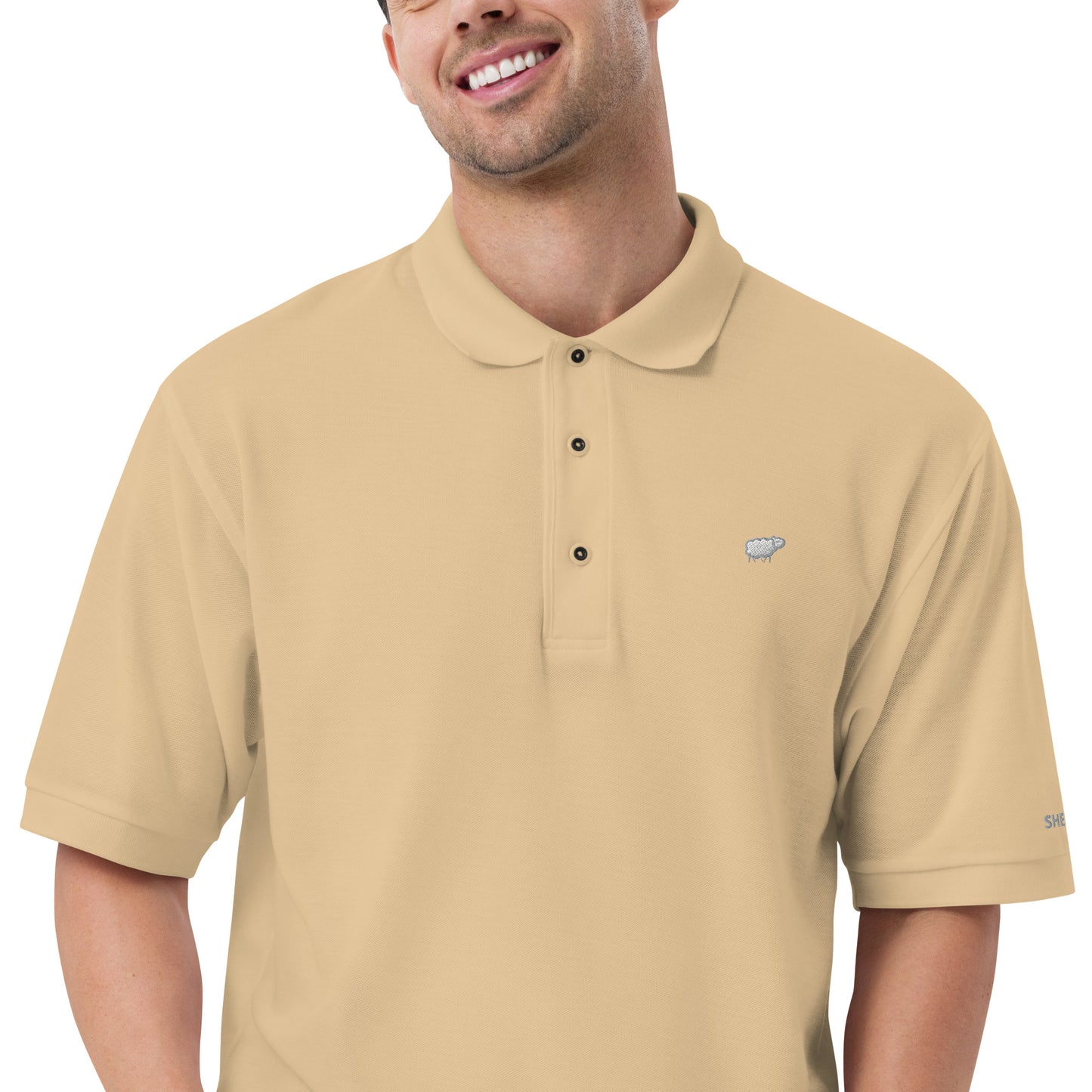 Sheep 23 - Men's Premium Polo Shirt