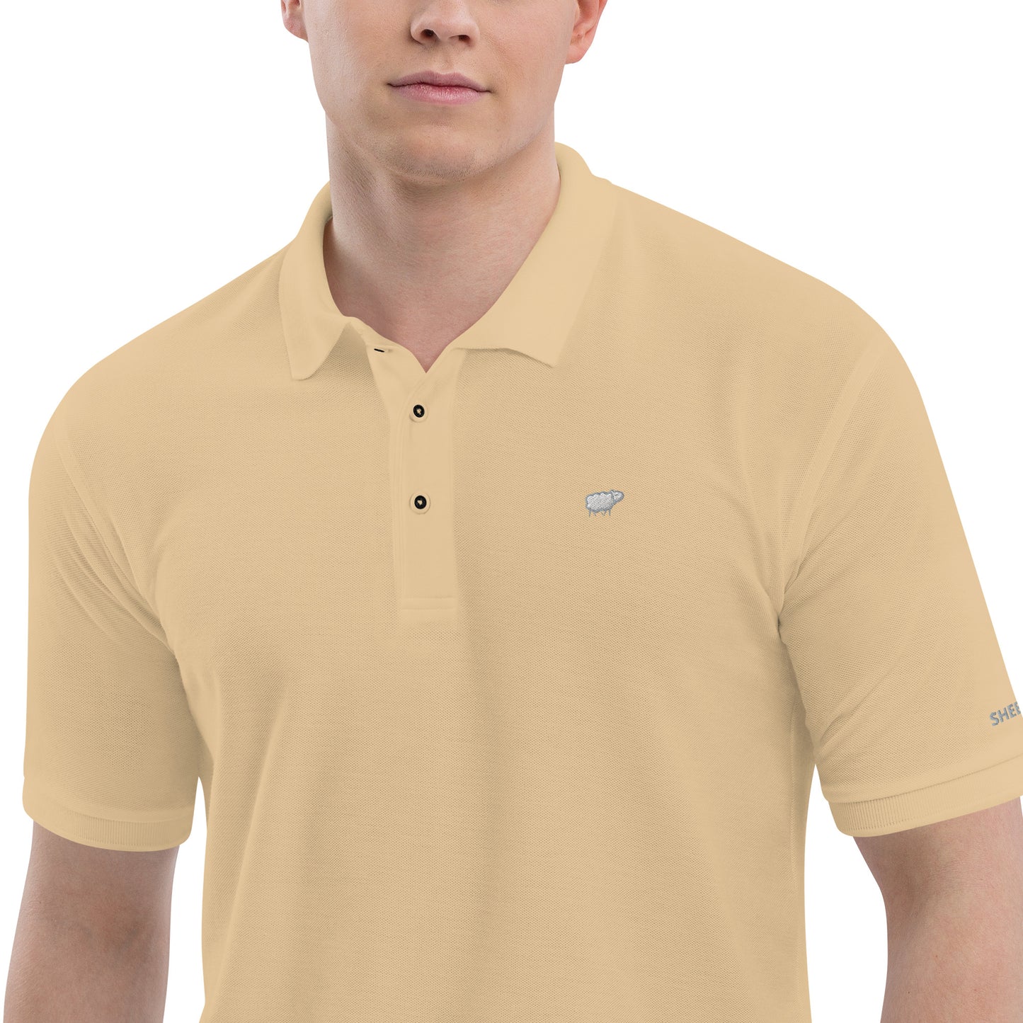 Sheep 23 - Men's Premium Polo Shirt