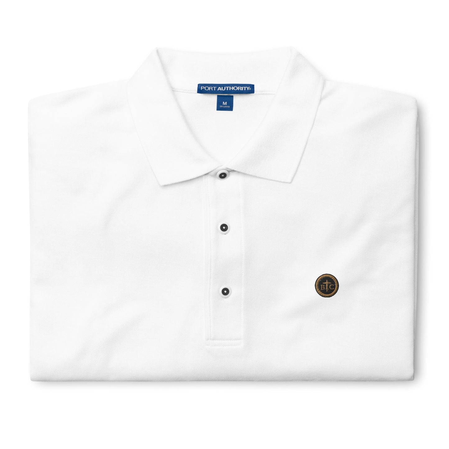 Biblical Truth Cycle - Men's Premium Polo Shirt  (Logo II)