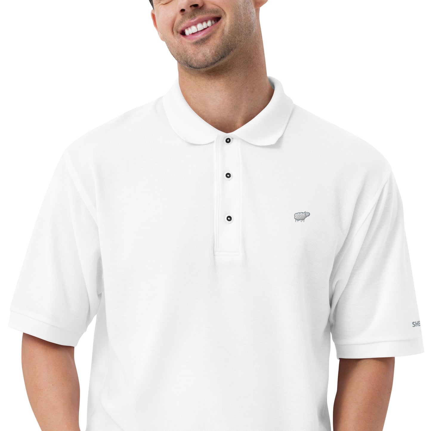 Sheep 23 - Men's Premium Polo Shirt