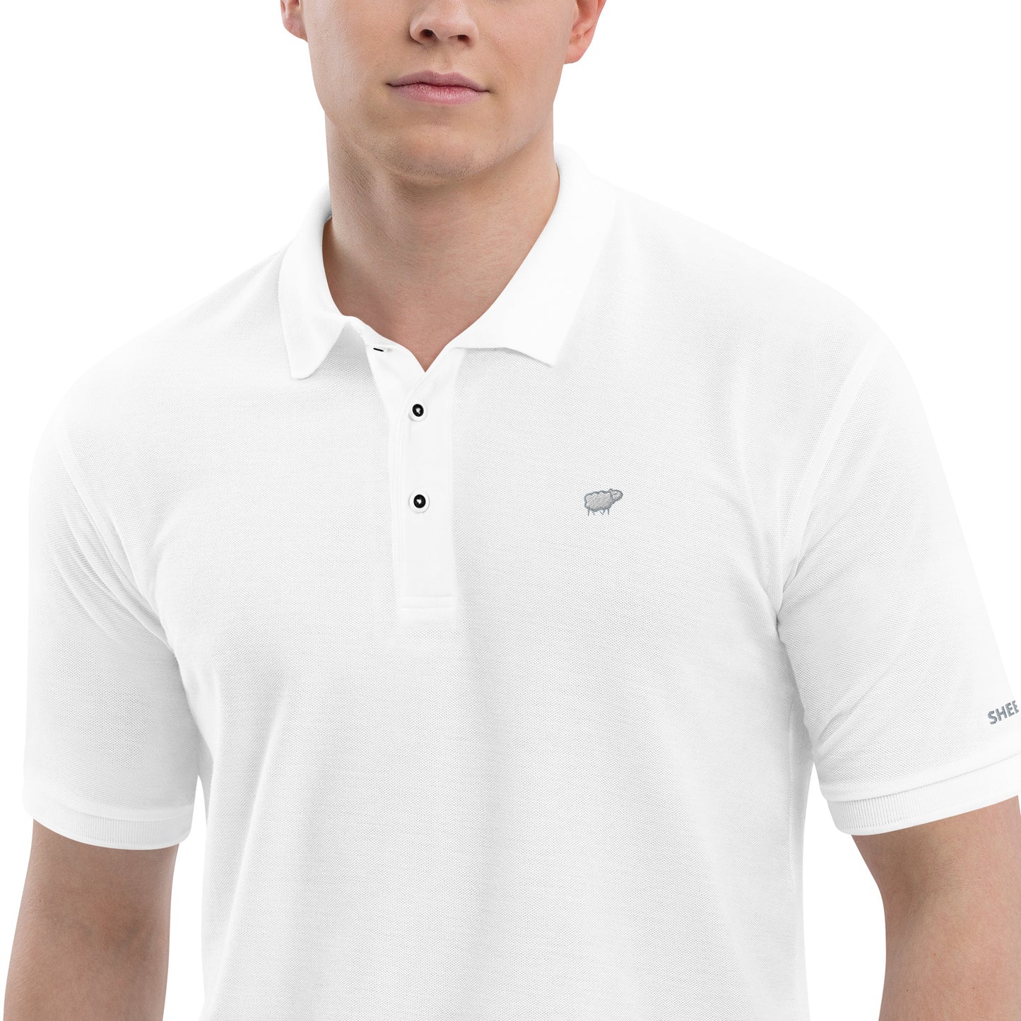 Sheep 23 - Men's Premium Polo Shirt