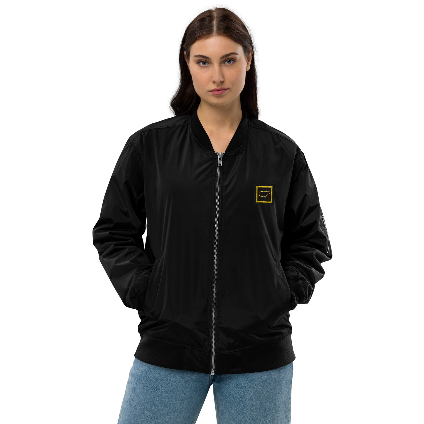 Sheep 23 - Black Sheep 23 Bomber Jacket (Logo)