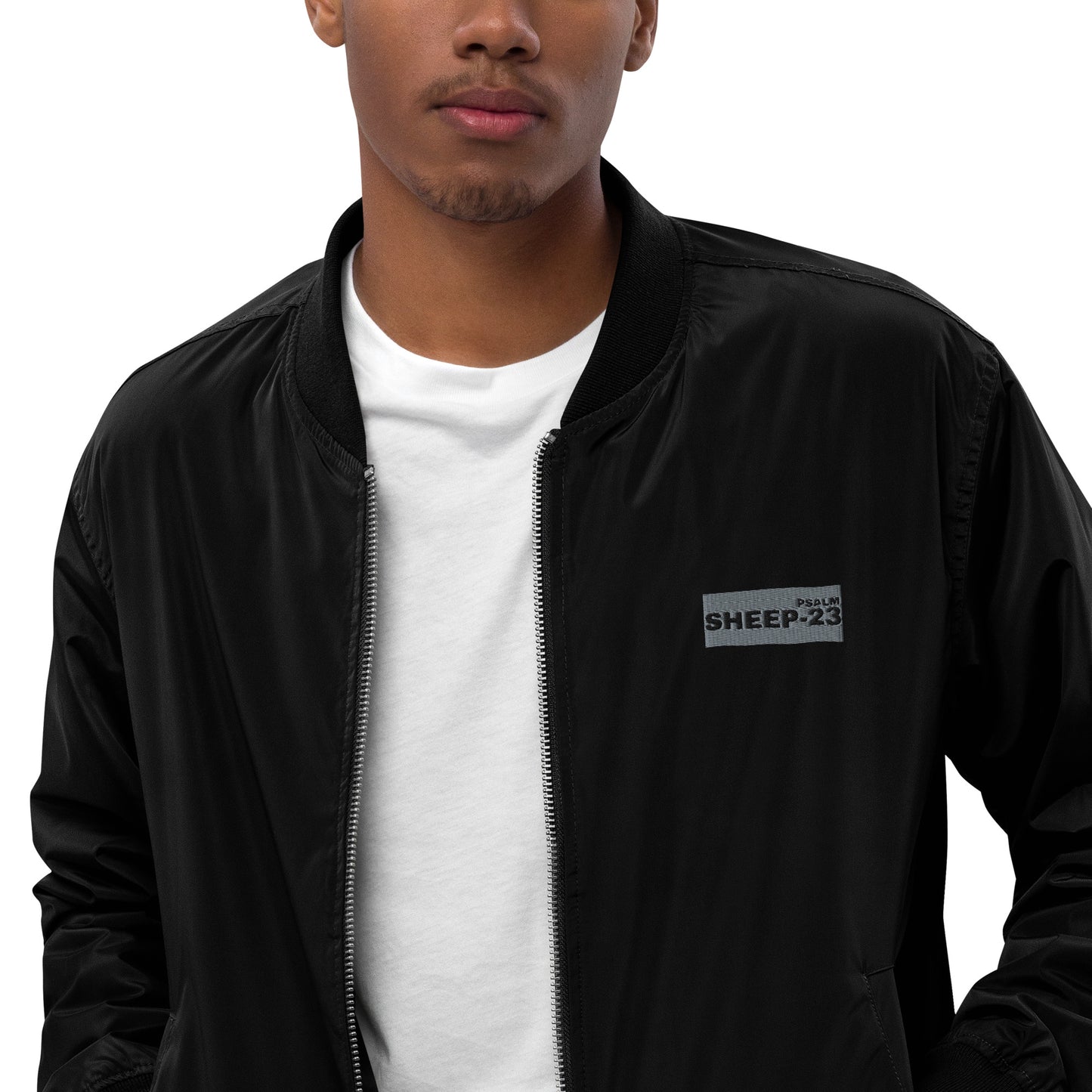 SHEEP 23 - Bomber Jacket (Black)