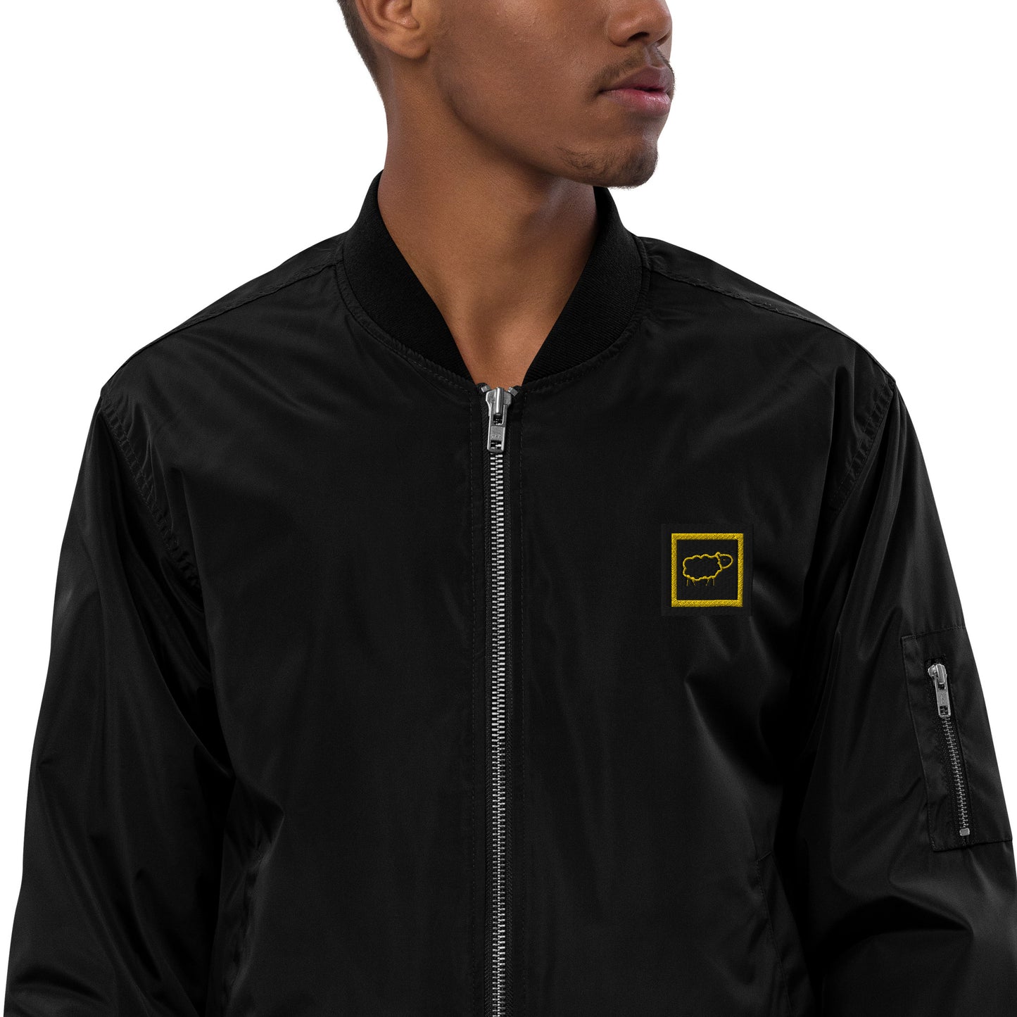 Sheep 23 - Black Sheep 23 Bomber Jacket (Logo)