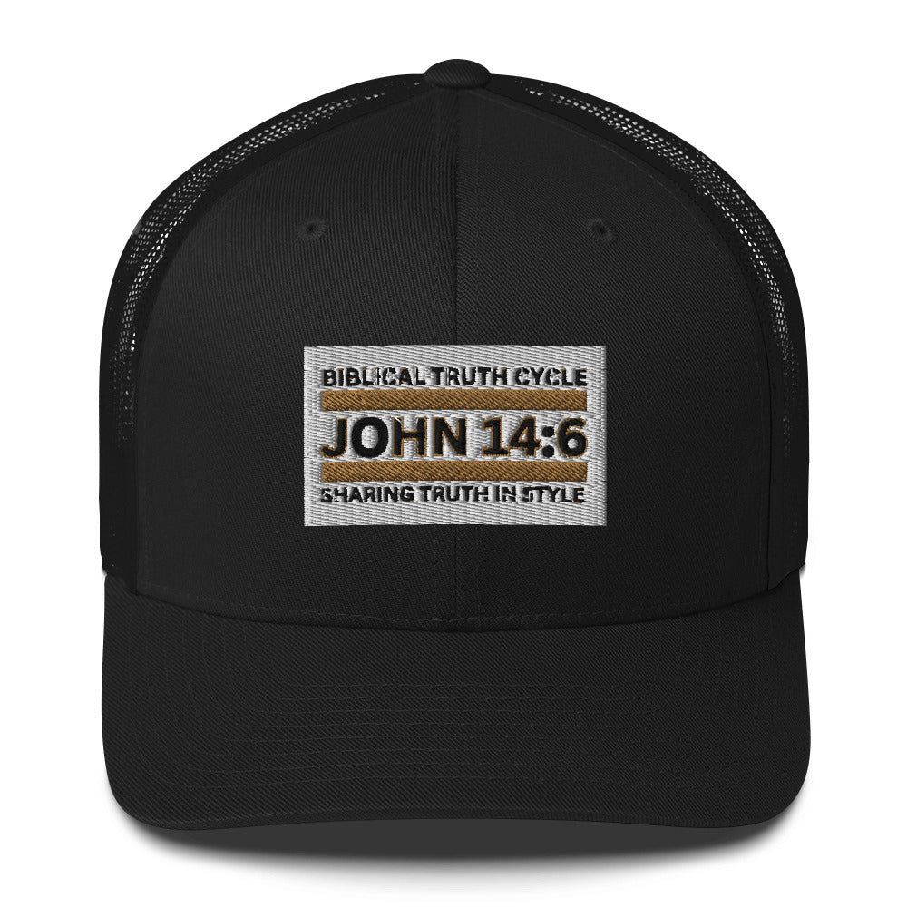 Biblical Truth Cycle - Trucker Cap (John 14:6)