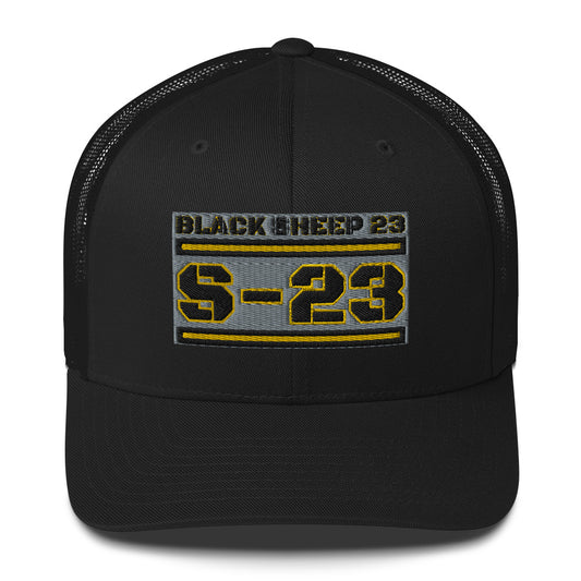 Sheep 23 - Black Sheep 23 Trucker Cap (S-23)