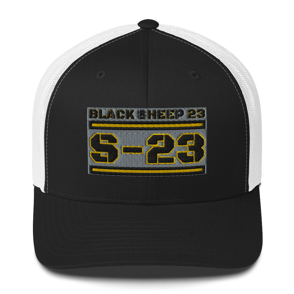 Sheep 23 - Black Sheep 23 Trucker Cap (S-23)