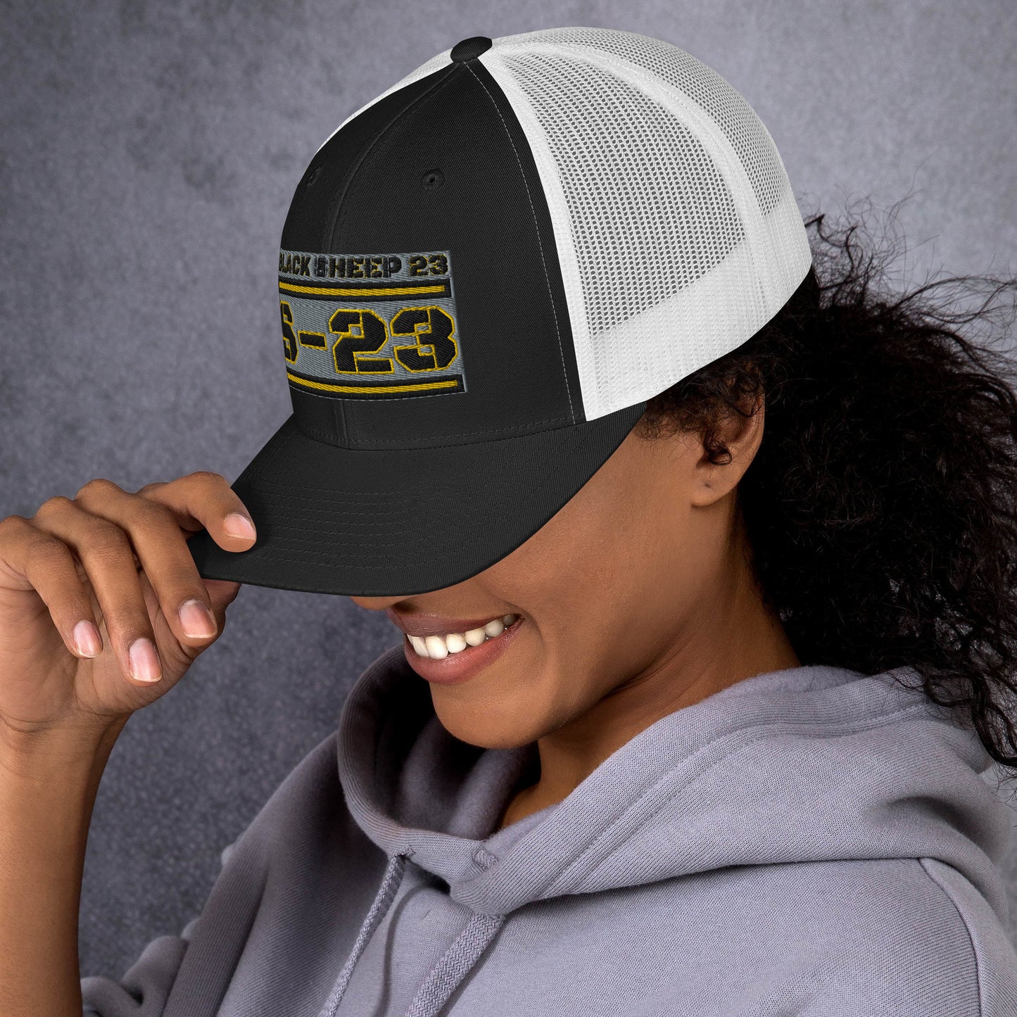 Sheep 23 - Black Sheep 23 Trucker Cap (S-23)