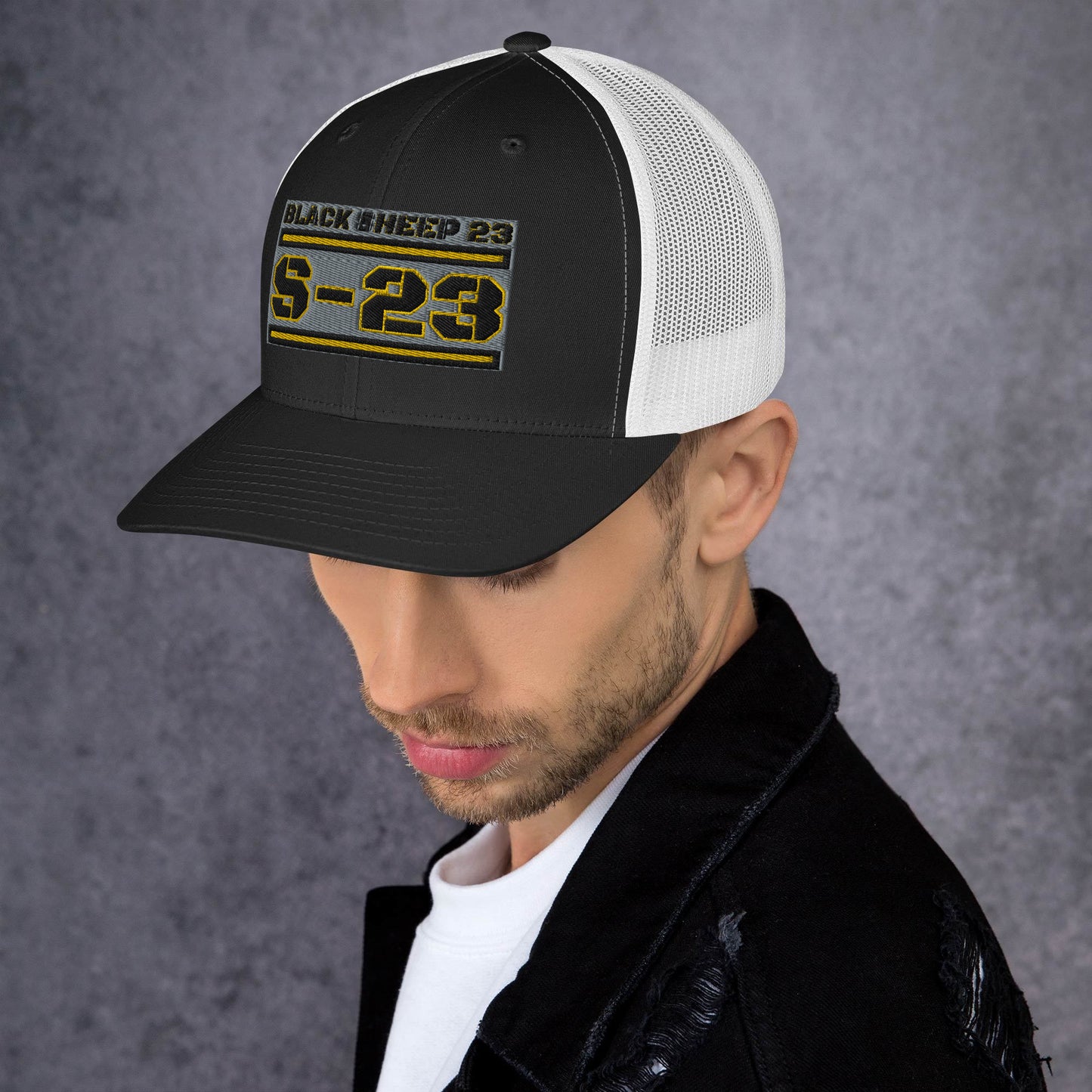 Sheep 23 - Black Sheep 23 Trucker Cap (S-23)