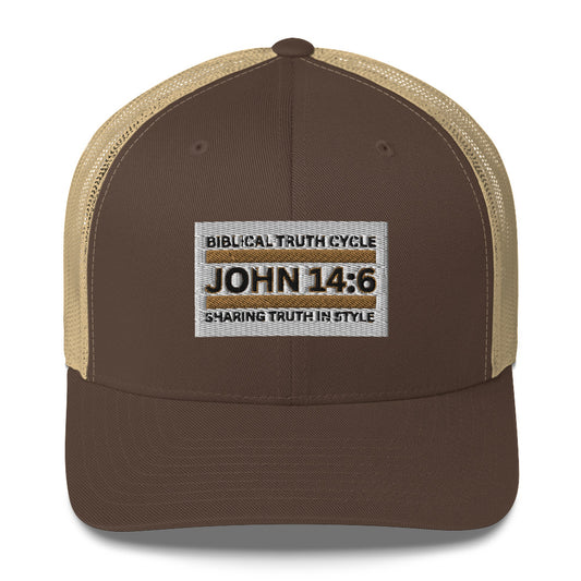 Biblical Truth Cycle - Trucker Cap (John 14:6)