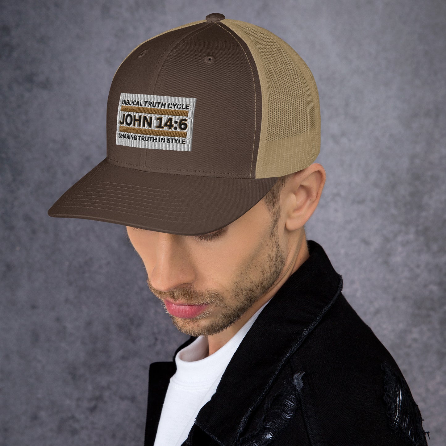 Biblical Truth Cycle - Trucker Cap (John 14:6)