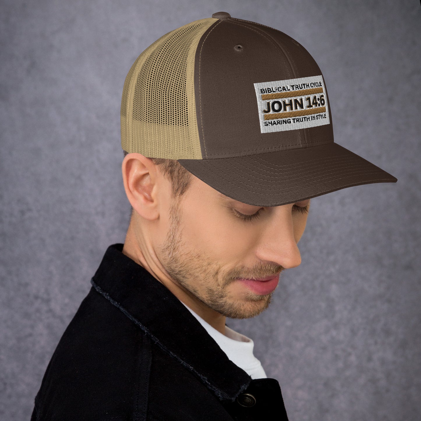 Biblical Truth Cycle - Trucker Cap (John 14:6)