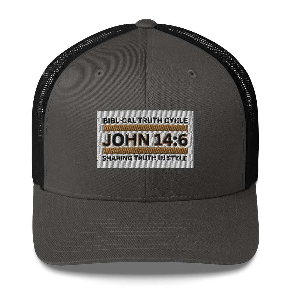 Biblical Truth Cycle - Trucker Cap (John 14:6)