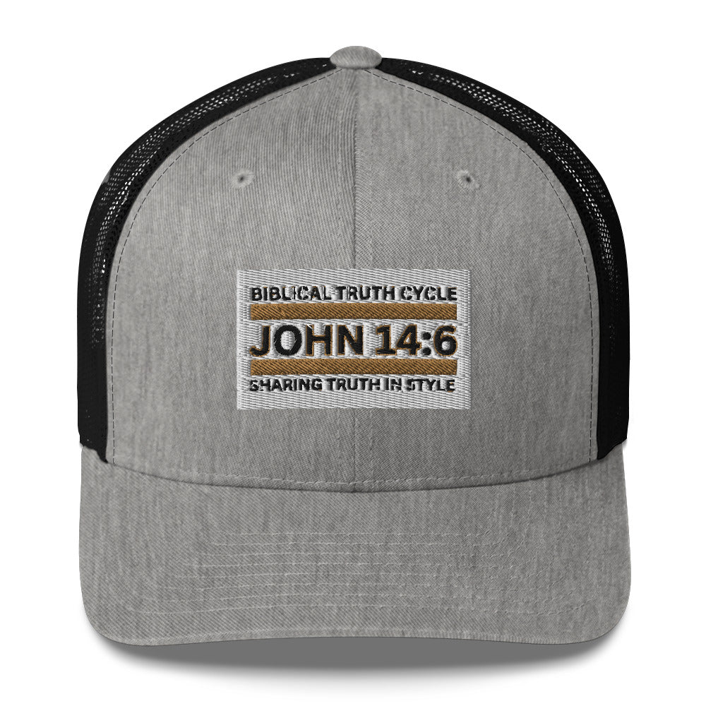 Biblical Truth Cycle - Trucker Cap (John 14:6)