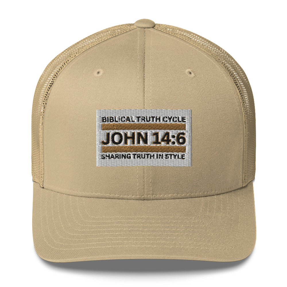 Biblical Truth Cycle - Trucker Cap (John 14:6)