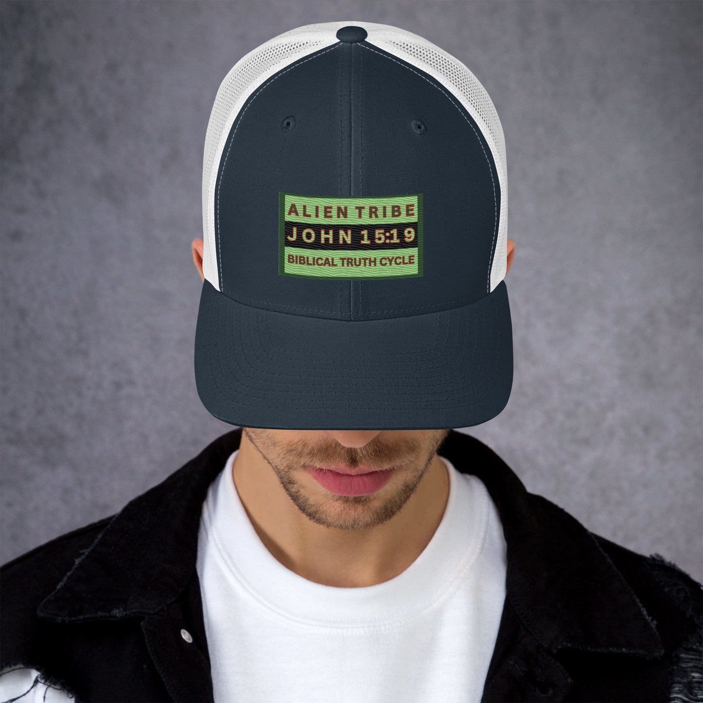 Biblical Truth Cycle - Trucker Cap (Alien Tribe)