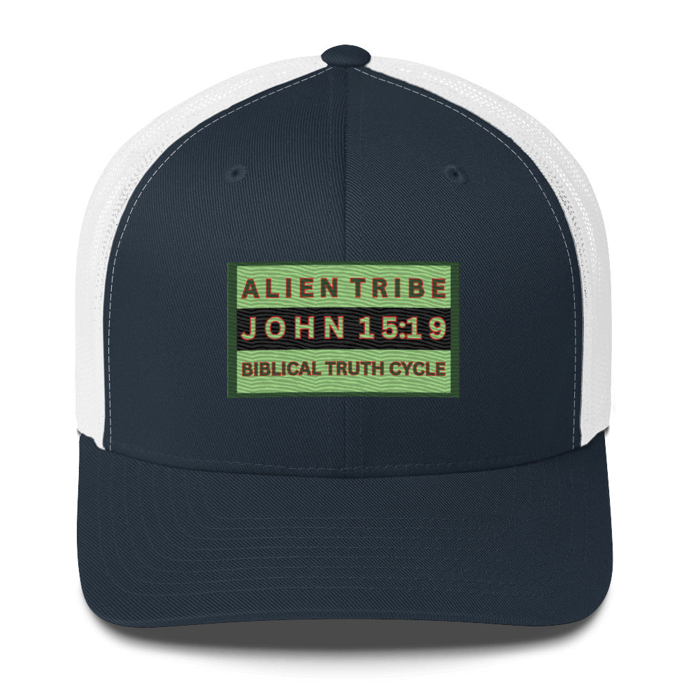 Biblical Truth Cycle - Trucker Cap (Alien Tribe)