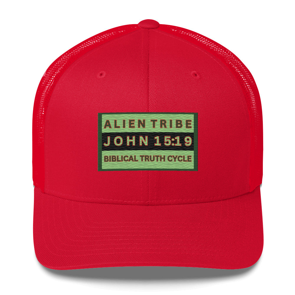 Biblical Truth Cycle - Trucker Cap (Alien Tribe)