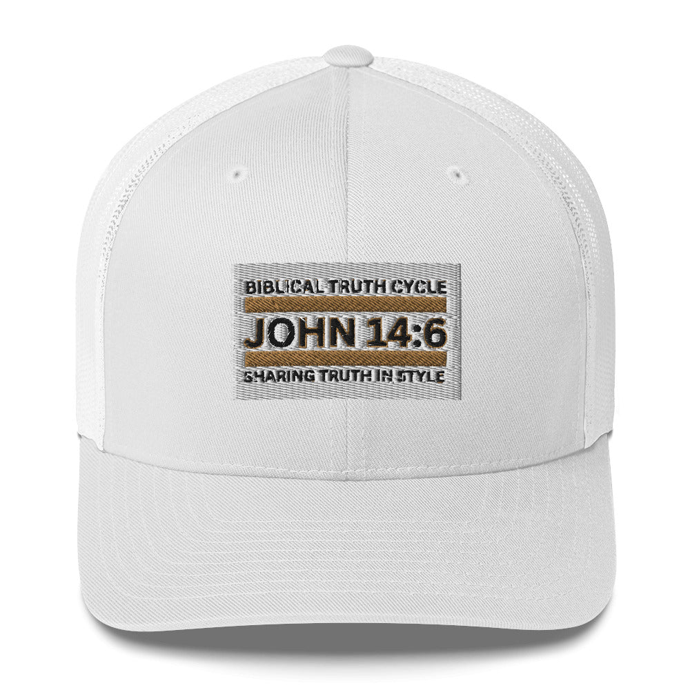 Biblical Truth Cycle - Trucker Cap (John 14:6)