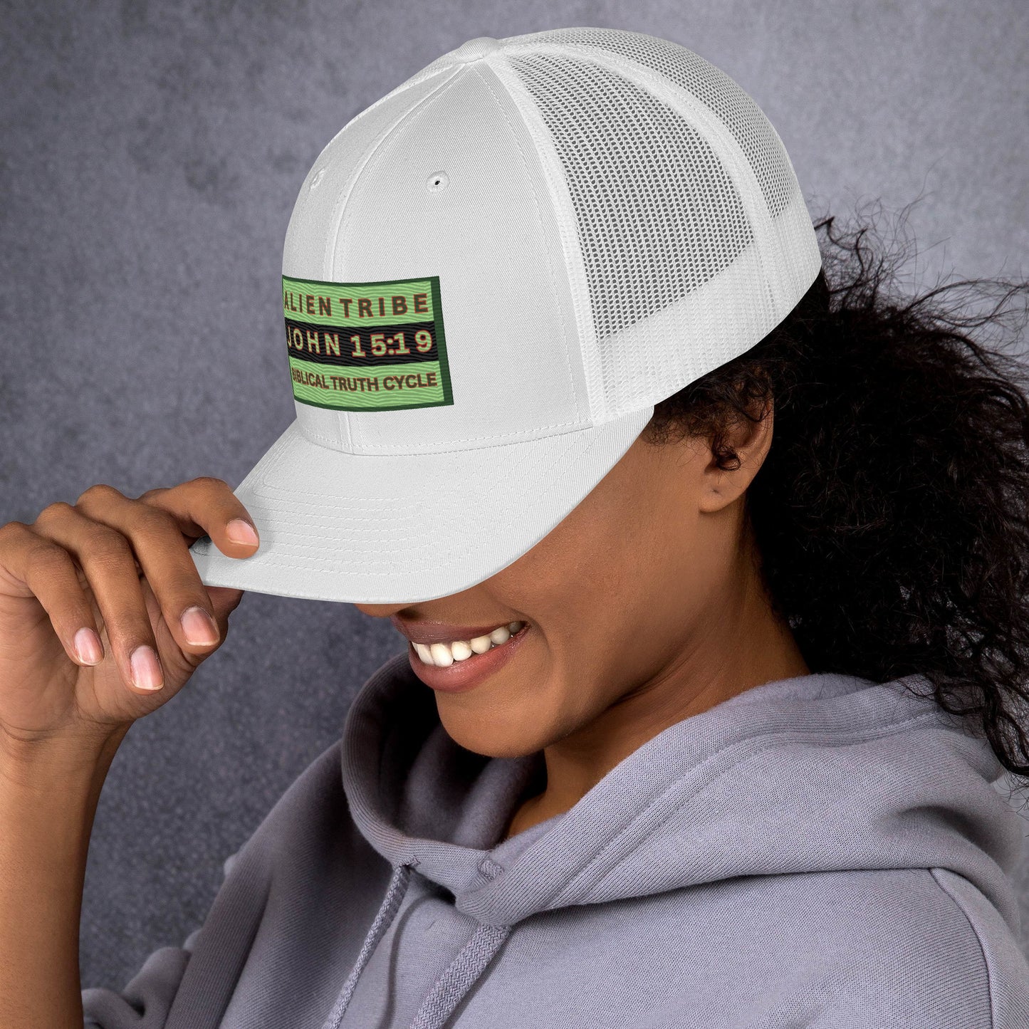 Biblical Truth Cycle - Trucker Cap (Alien Tribe)