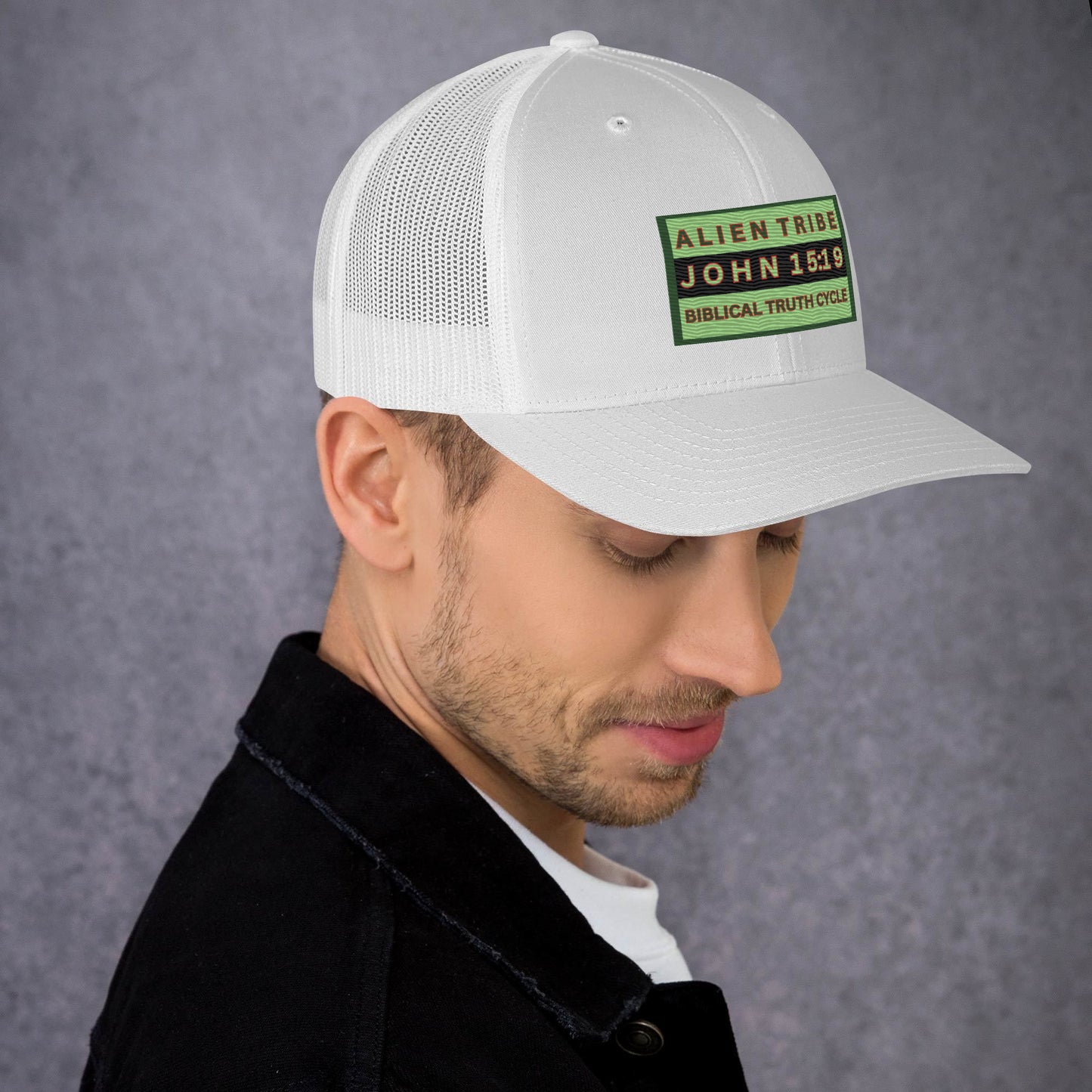 Biblical Truth Cycle - Trucker Cap (Alien Tribe)