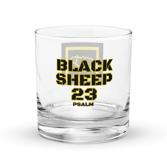 Sheep 23 - Black Sheep 23 Rocks Glass (10.5oz)