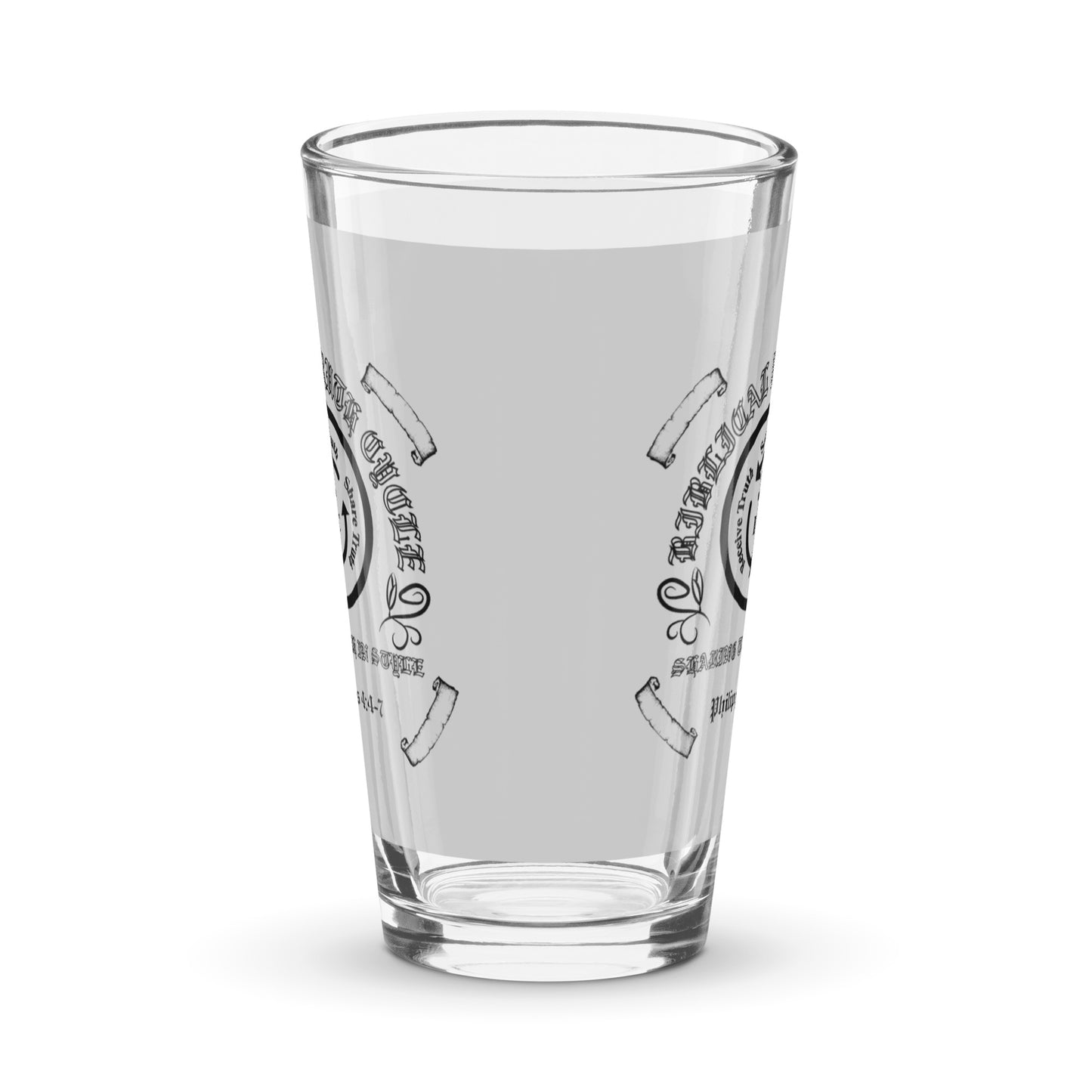 Biblical Truth Cycle - Shaker Pint Glass