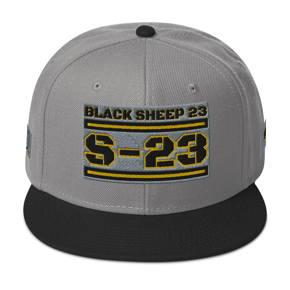 Sheep 23 - Black Sheep 23 Snapback Hat (S-23)