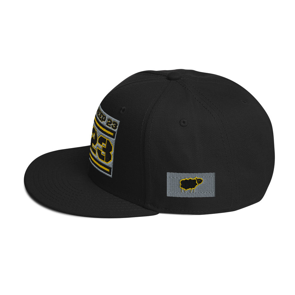 Sheep 23 - Black Sheep 23 Snapback Hat (S-23)