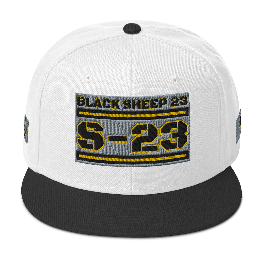 Sheep 23 - Black Sheep 23 Snapback Hat (S-23)