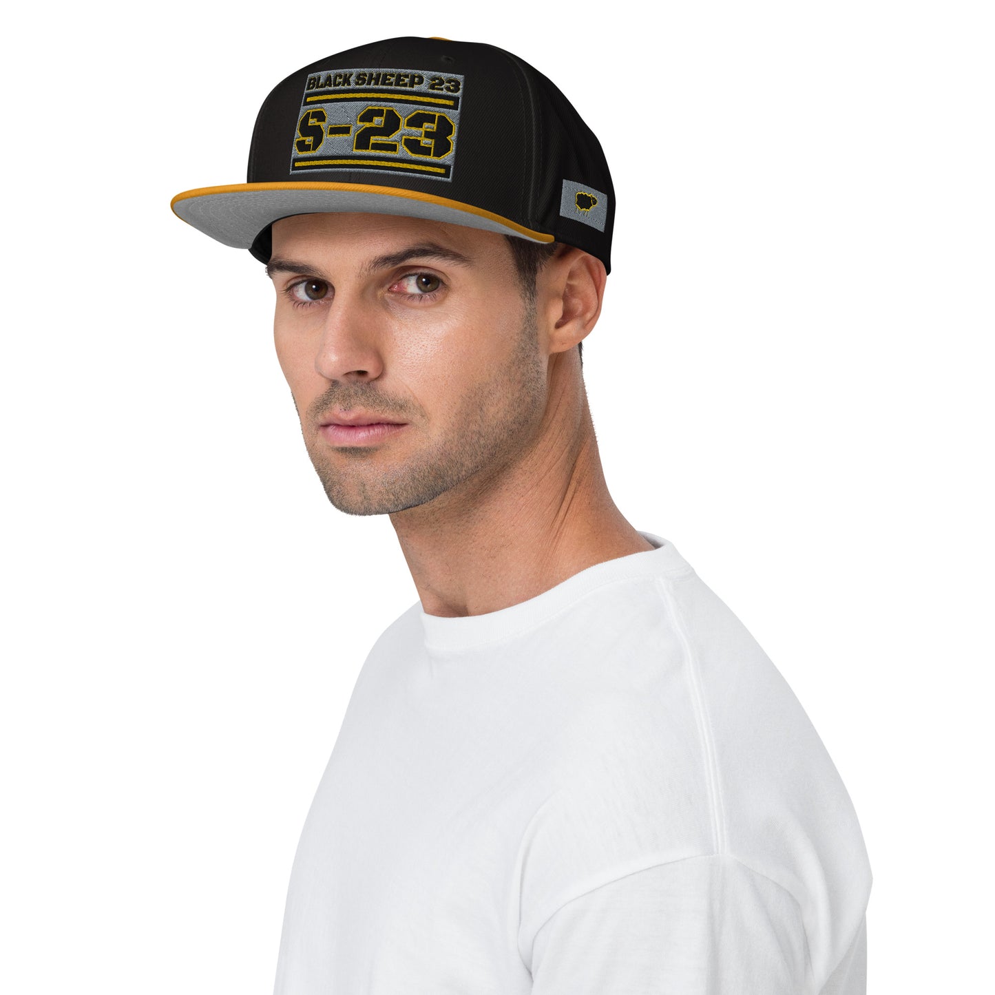 Sheep 23 - Black Sheep 23 Snapback Hat (S-23)