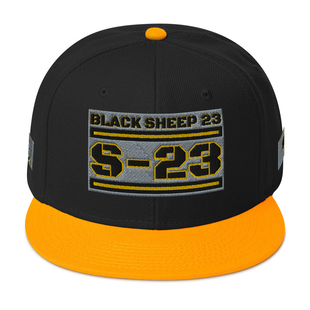 Sheep 23 - Black Sheep 23 Snapback Hat (S-23)