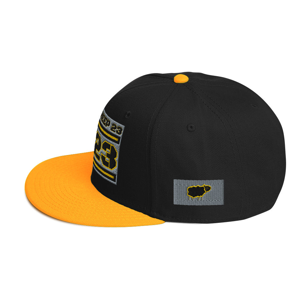 Sheep 23 - Black Sheep 23 Snapback Hat (S-23)