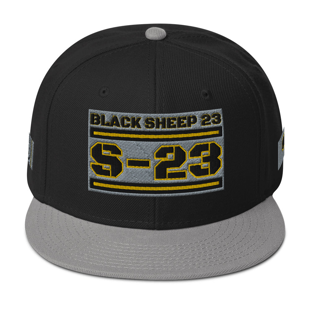 Sheep 23 - Black Sheep 23 Snapback Hat (S-23)