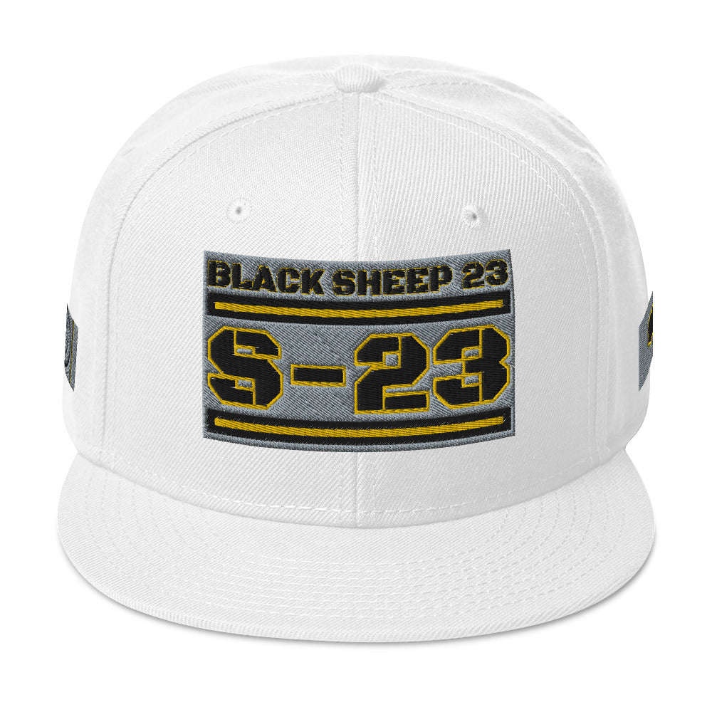 Sheep 23 - Black Sheep 23 Snapback Hat (S-23)