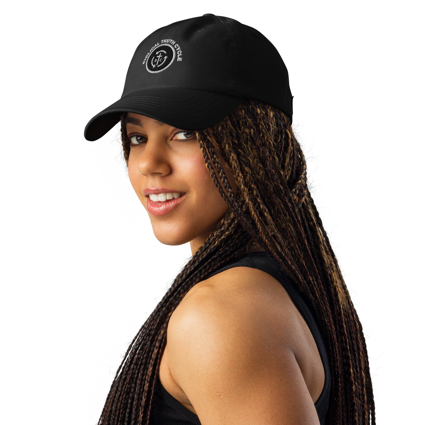 Biblical Truth Cycle - Under Armour® Dad Hat (black)