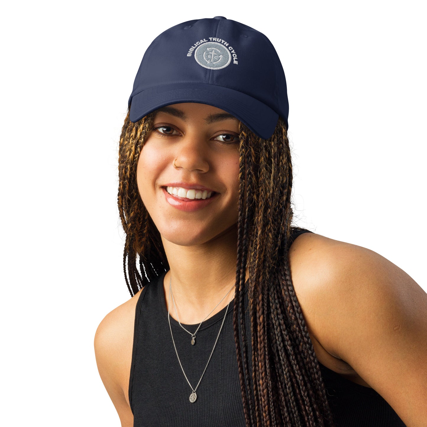 Biblical Truth Cycle - Under Armour® Dad Hat (navy)