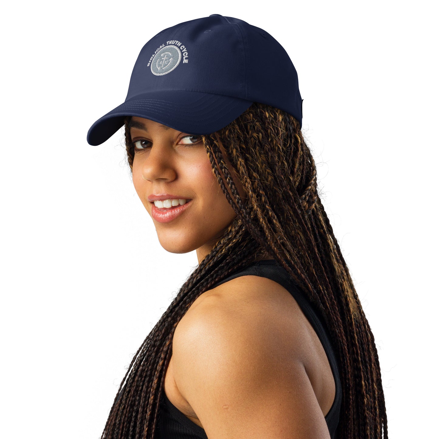 Biblical Truth Cycle - Under Armour® Dad Hat (navy)