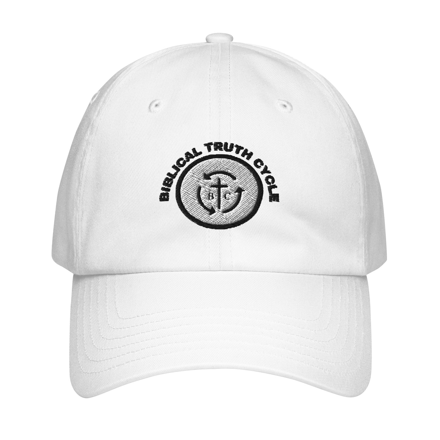 Biblical Truth Cycle - Under Armour® Dad Hat (white)