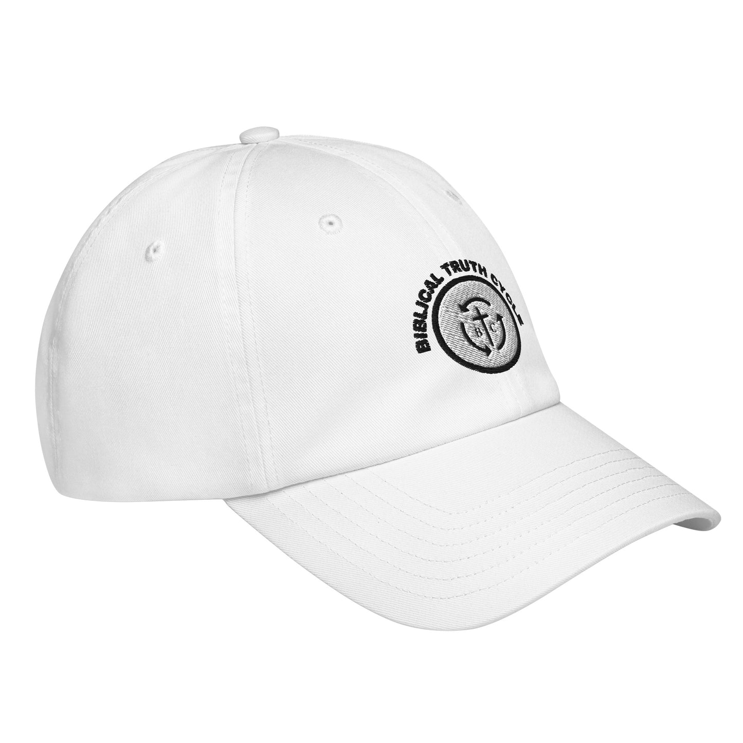 Biblical Truth Cycle - Under Armour® Dad Hat (white)