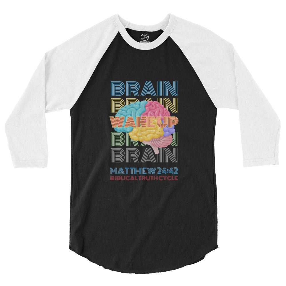 Biblical Truth Cycle - 3/4 Sleeve Raglan Shirt