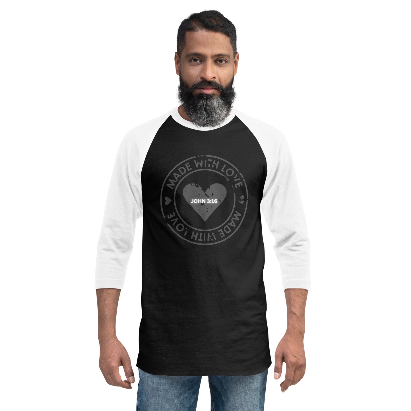 Biblical Truth Cycle - 3/4 Sleeve Raglan Shirt